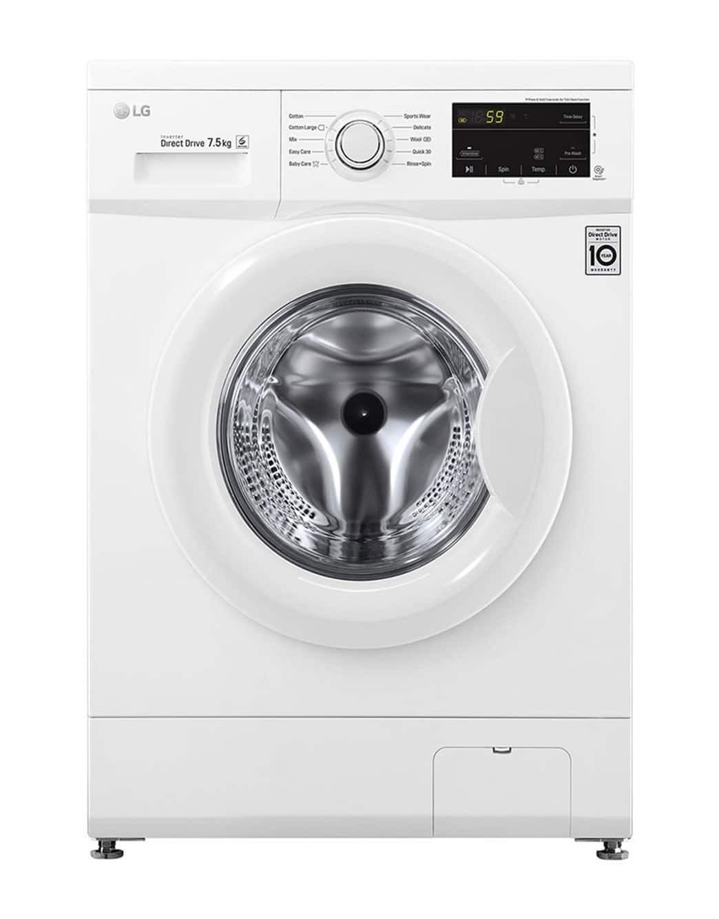 LG 6.5KG FRONT LOADER WASHING MACHINE